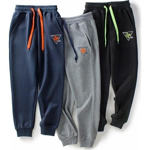 Boys Spring Sweatpants 6-12 Years Kids Summer Trousers Childrens Casual Pants School Boys Sport Pants Baby Cotton Clothes