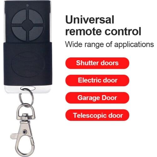 Universal Portable Remote Control Garage Door Roll Gate Sliding Cover Pair Dual Remote Control Dual Channel Support Dropship