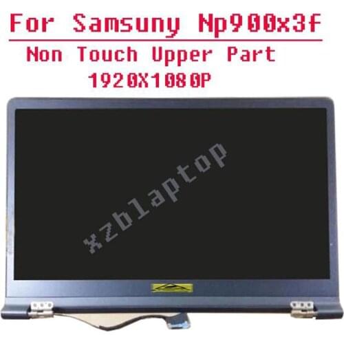 For Samsung Notebook NP900X3F NP900X3F Display Panel LCD 13.3 1920*1080 FHD 30PIN Screen Display glass HN133WU3-100 Upper Part