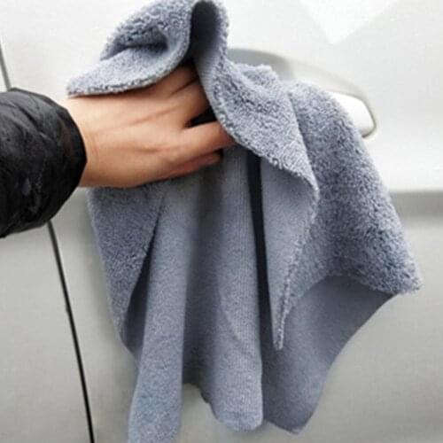 Ultra Soft Fleece Cleaning Car Drying Towel Large Absorbent Car Wash Towel Scratch Free Auto Detailing Towels