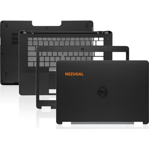 For DELL Latitude E7470 Laptop LCD Back Cover/Front Bezel/Hinges/Palmrest/Bottom Case NO-Touch 0FVX0Y FVX0Y A B C D shell