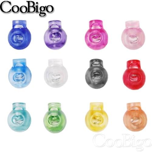 12pcs Survive Toggle Clip Cord Lock Stopper Rope Clamp Paracord Lock Shoelace Shoe Lace Buckle for Backpack Hike Outdoor