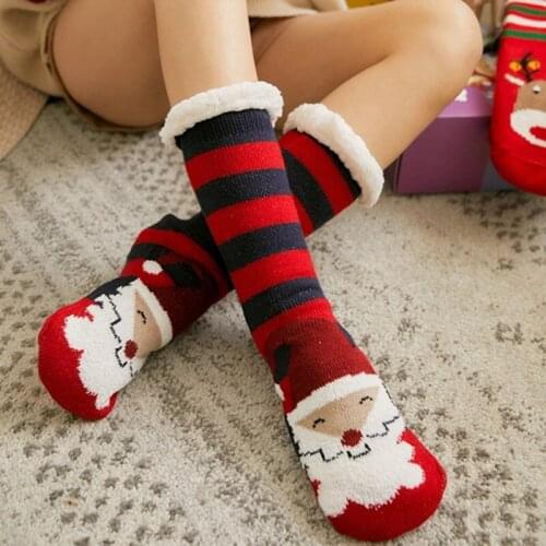 Womens Socks Lady Christmas Gift Fashion Winter Cute Wool Socks Ladies Crazy Sock Female Thermal Warm Animal Socks