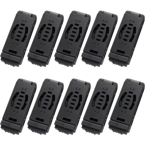 10PCS Small DCL Combat Loop Belt Clip For Kydex Sheath Holster With Screw DIY Parts