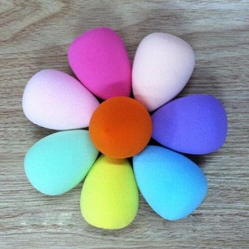 10PCS Waterdrop Puff Makeup Sponge Cosmetic Puff Foundation Powder Smooth Make Up Sponge Beauty Tools Random Color