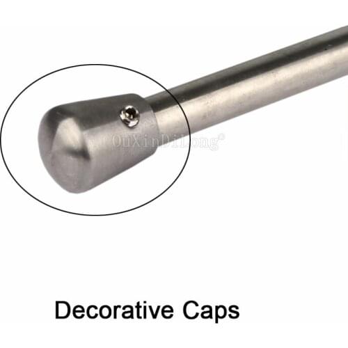 20PCS Stainless Steel Cover Corner Bracket Decorative Caps Staircase Handrail Fittings diy Househod Hardware GF41