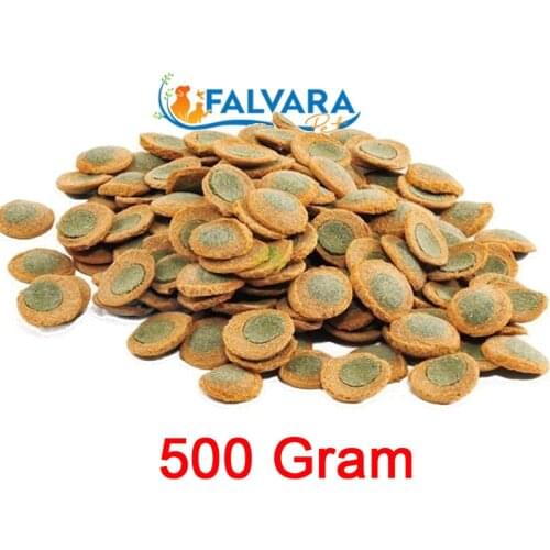 500 Gram Tetra Pleco Veggie Wafers All Ornamental fish For 1. Grade Algae Contain Pelletized Feed Expiry Date 06/2023