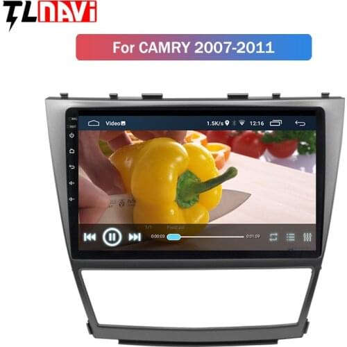 10.1 inch Android 10 for 1Toyota camry 2006-2012 GPS Navigation System Stereo Audio Radio Video Bluetooth