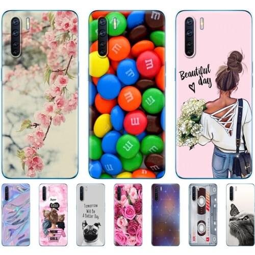 Casse for OPPO A91 6.4" Silicon Soft Back TPU Phone Cover For OPPO A 91 Capas OPPOA91 Cases CPH2001 CPH2021 Funda Shell Bumper