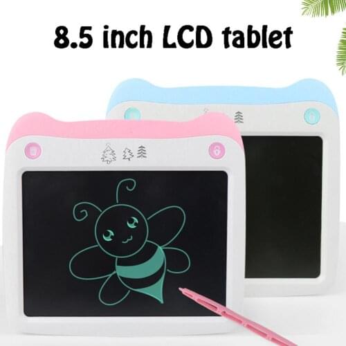 LCD Drawing Board Smart Electronic Writing Tablet A Key Lock Screen Clear Graffiti For Kids Puzzle Educational Painting Board