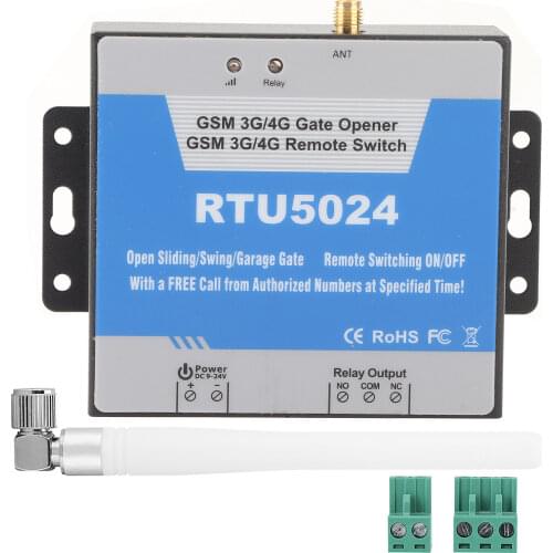 RTU5024 GSM Door Access Controller Waterproof Remote Gate Opener Entry System