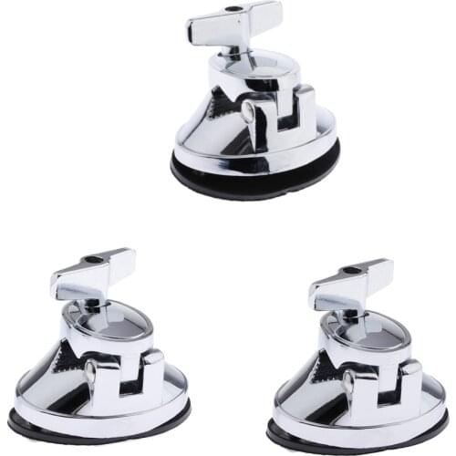 Pack of 3 Tom Drum Kit Mount Bracket Floor Tom Leg Clamp Holder Instrument Parts