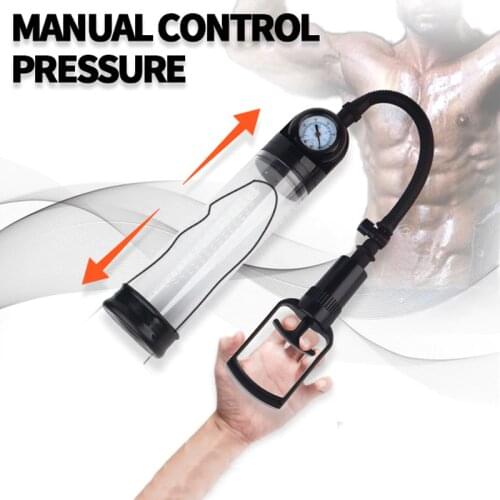 Sex Pistols Penis Pump Enlargement Penis Vacuum Pump Penis Enlarger Pump Adult Sexy Product Adults Sex Toys Shop For Man Couples