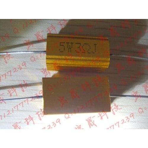 RX24-5W 4R 1R 2R 6R 8R 10R 30R 100R 1K 5Watt Power Metal Shell Wirewound Resistor 5W 4R 5% Automobile LED lamp resistors 10R 5W