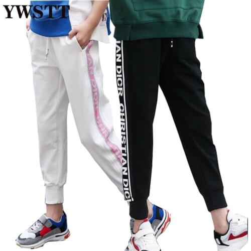 Girls Sweatpants New Spring Loose Trousers For Kids Sports Pants Boys Girls Training Jogger Pants Chindrens Running Trousers