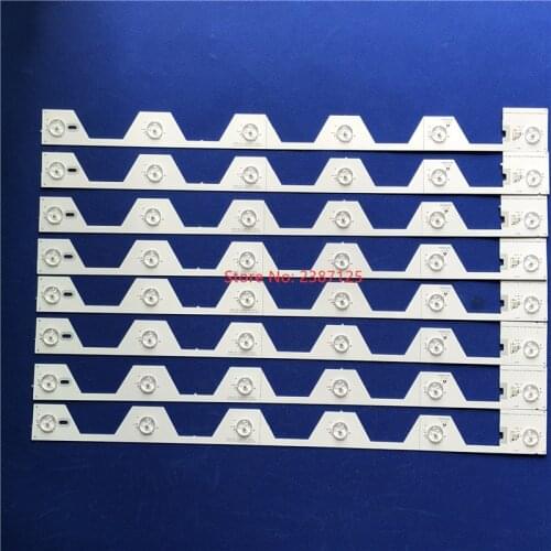 LED Backlight 6 lamp For TCL B50A658U U50S6806S L50E5800A LVU500NDEL SW-4C-LB5006-YH2 4C-LB5006-HR2 LB5005 TMT_50E5800_8X6_3030C