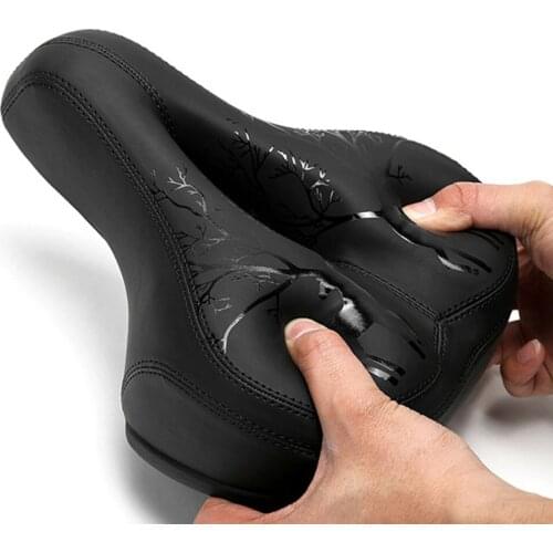 Bicycle Seat Saddle Reflective Mountain Bike Seat Package Seat Cushion Soft Big Butt Seat Bicycle Accessories Cycling Equipment