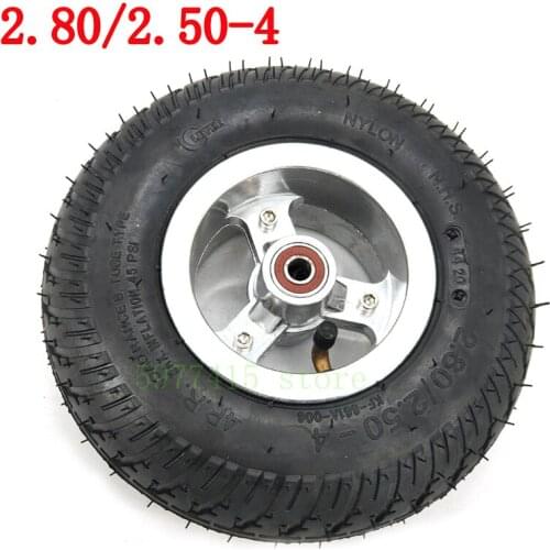 Inner And Outer Tire Hub 2.80/2.50-4 For 9-inch Scooter Three Wheel And Four Wheel Wheel Replacement Wheelchair Assistance
