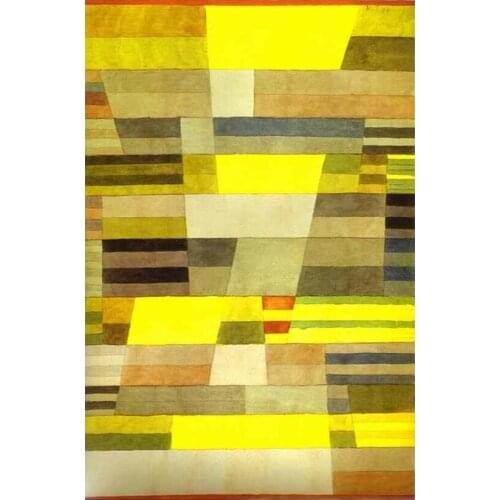 High quality Oil painting Canvas Reproductions Monument (1929) by Paul Klee Painting hand painted