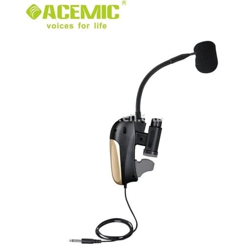 High quailty professional saxophone microphone wired musical instrument microphone ACEMIC ST-2 wired microphone Fast Shipping