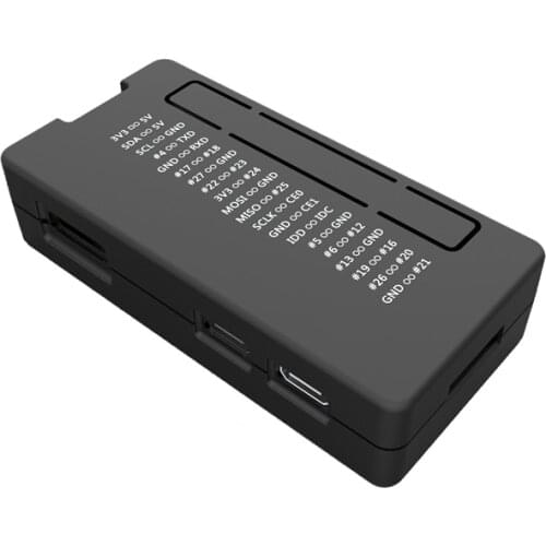 Abs Protective Case For Raspberry Pi Zero/W/Wh (Black)