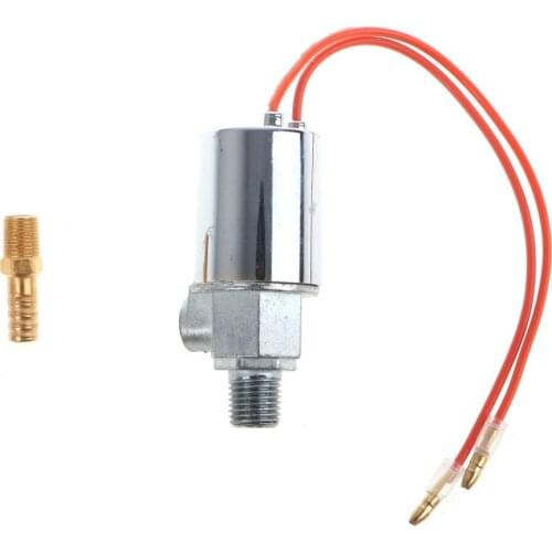 1/4" Car Metal Train Truck Air Horn Electric Solenoid Valve DC 12V
