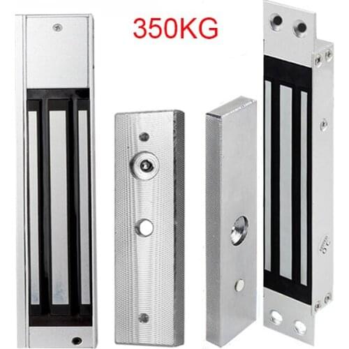2 Lines 350kg 800lbs EM Lock With Signal Feedback Door Position Feedback Good Quality Magnetic Door Lock For Access Control