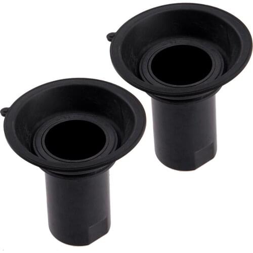 2Pcs Carburetor Plunger Diaphragm Membrane Vacuum Piston Motor Fit for Honda Shadow Sabre Aero VT1100C2S VT1100C3 2000 2001 2002