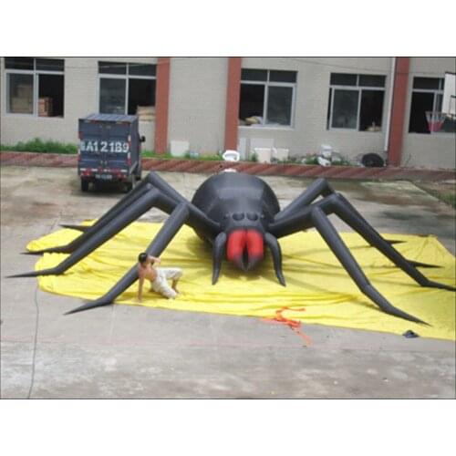 30ft Inflatable Spider Halloween Holiday Decoration with Blower Brand new Brand new RH