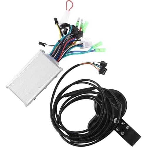 36V 250W 350W Electric Bicycle Bike Scooter Controller and QS-S4 LCD Display Control Panel E-Bike Accessory