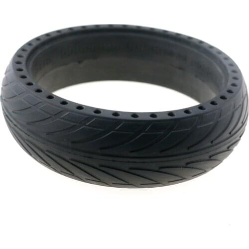 8*2.125 Inch Shock-absorbing Explosion-proof Honeycomb Tire Dedicated For Ninebot ES1 Scooter Porous Solid Tyre Replacement Part