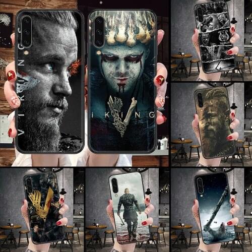 Vikings TV Phone Case For Samsung Galaxy A 10 12 20E 21S 30 32 40 50 51 52 70 71 72 5 6 7 2016 2018 black fashion waterproof