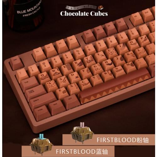 Ajazz AK533 Gaming Mechanical Keyboard Wired 87 104 Keys Anti-ghosting Blue Pink Switch Gamer Ergonomic Keyboard for Laptop PC