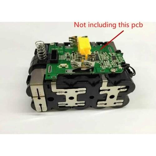 Housing Storage Case for Makita 18V Power Tool BL1815 BL1830 BL1835 LXT400 bl1840 bl1850 bms LED Type without PCB