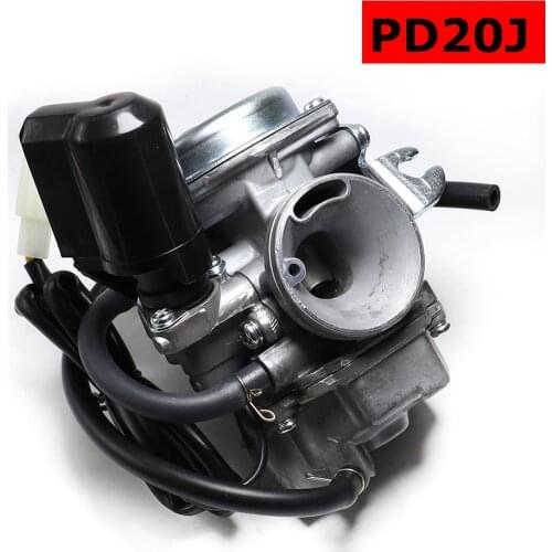 20mm Big Bore Carb Motorcycle Moto Bike Carburetor for GY 6 GY6 50cc 60cc 80cc 100cc 139QMB 139QMA Scooter Moped