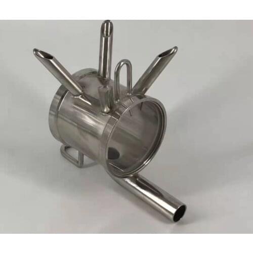 Stainless Steel Cow Milking Claw Cylinder BoMatic TOP UNLOADER Claw