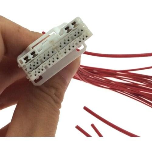 Original for Toyota 12908 radio navigation ecu host screen 28PIN wiring harness plug connector cable housing