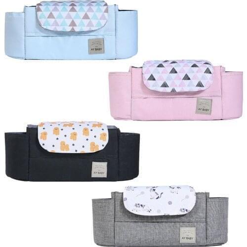 Baby Carriage Hanging Storage Bag Hanging Bag Multifunctional Universal Large Capacity Storage Bag Baby Stroller Hook Hang Bag