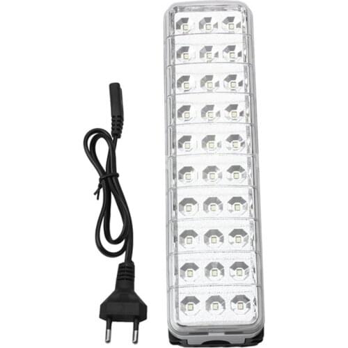 HLZS-Led Emergency Light Flashlight Mini 30 Led 2 Mode Rechargeable Emergency Light Lamp For Home Camp Outdoor