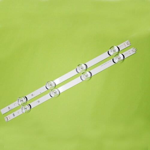 LED Backlight strip 8 Lamp For LG TV 390HVJ01 lnnotek drt 3.0 39" 39LB5610 39LB561V 39LB5800 39LB561F DRT3.0 39LB5700 39LB650V