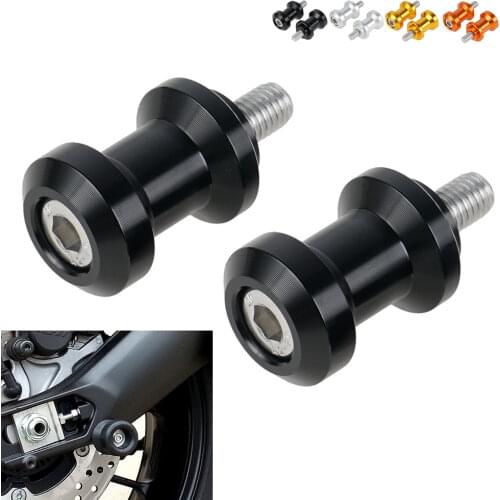 Motorcycle 6mm Swingarm Spools Slider Screws For Triumph Daytona 675 06-08 Street Triple R 07-12 Scrambler Adventurer America