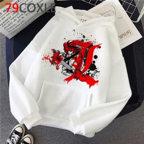 Death Note hoodies women graphic grunge female pullover y2k aesthetic anime