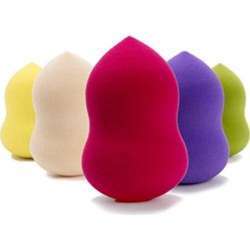 1 Pcs Makeup Sponge Blender Beauty Foundation Blending Sponge Flawless for Liquid Cream and Powder Multi-colored Makeup puff