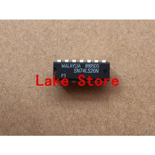 100 unids/lote SN74LS20N HD74LS20P DIP 74LS20