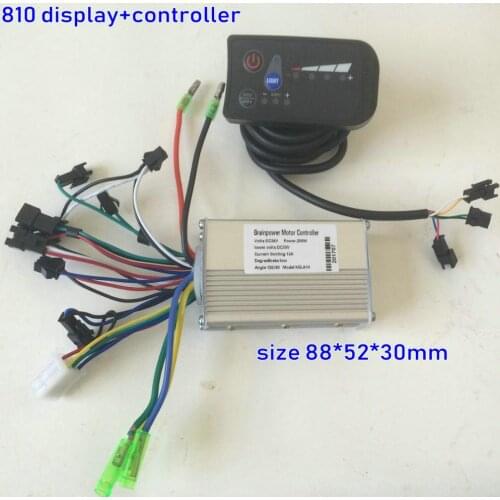 24v36v48v250w350w Controller&Led Display Control Panel With 6KM/H Cruise &Light Control Switch Button Electric Bike Scooter Part