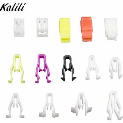 30Pices Universal Dashboard DVD CD Console U-Type Trim Instrument Panel Buckle Auto Plastic Fasteners