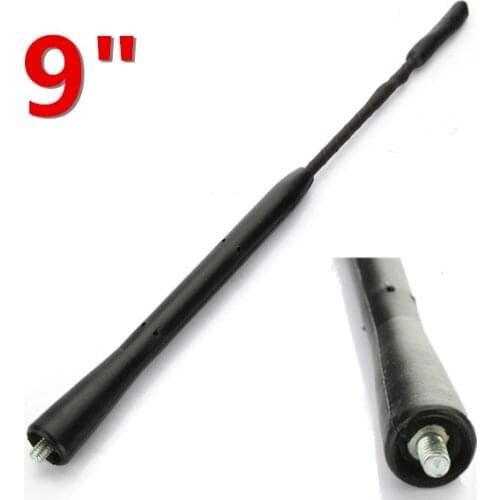 9 inch Car Auto Stubby Whip Roof Fuba Mast Antenna For BMW Z 3 4 For Mazda 5 6 For Toyota /VW /Jetta /GOLF /POLO
