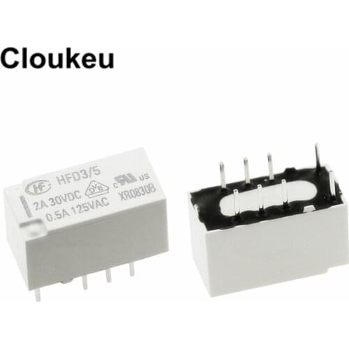 HFD3/5V 0.5A Relay DIP8 TX2