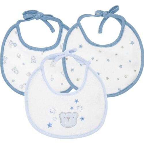 KAVKAS 3pcs Cotton Baby Burp Cloth Bandana Bibs Newborn Baby Boy Infant Girl Toddler Winter Scarf Waterproof Bib