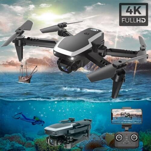 Mini Drone New RC Quadcopter WIFI FPV 4K Aerial Photography Dual Camera One-Click Return To Home Foldable Toys For Boys Gift